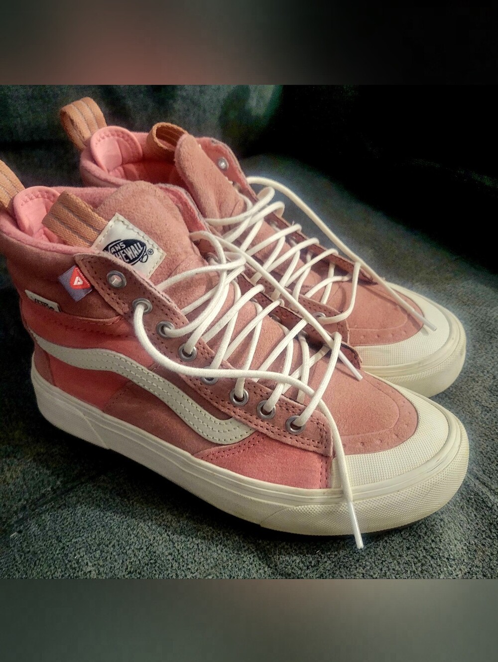 Vans Sk8-Hi MTE 2.0DX Pink Sz 8